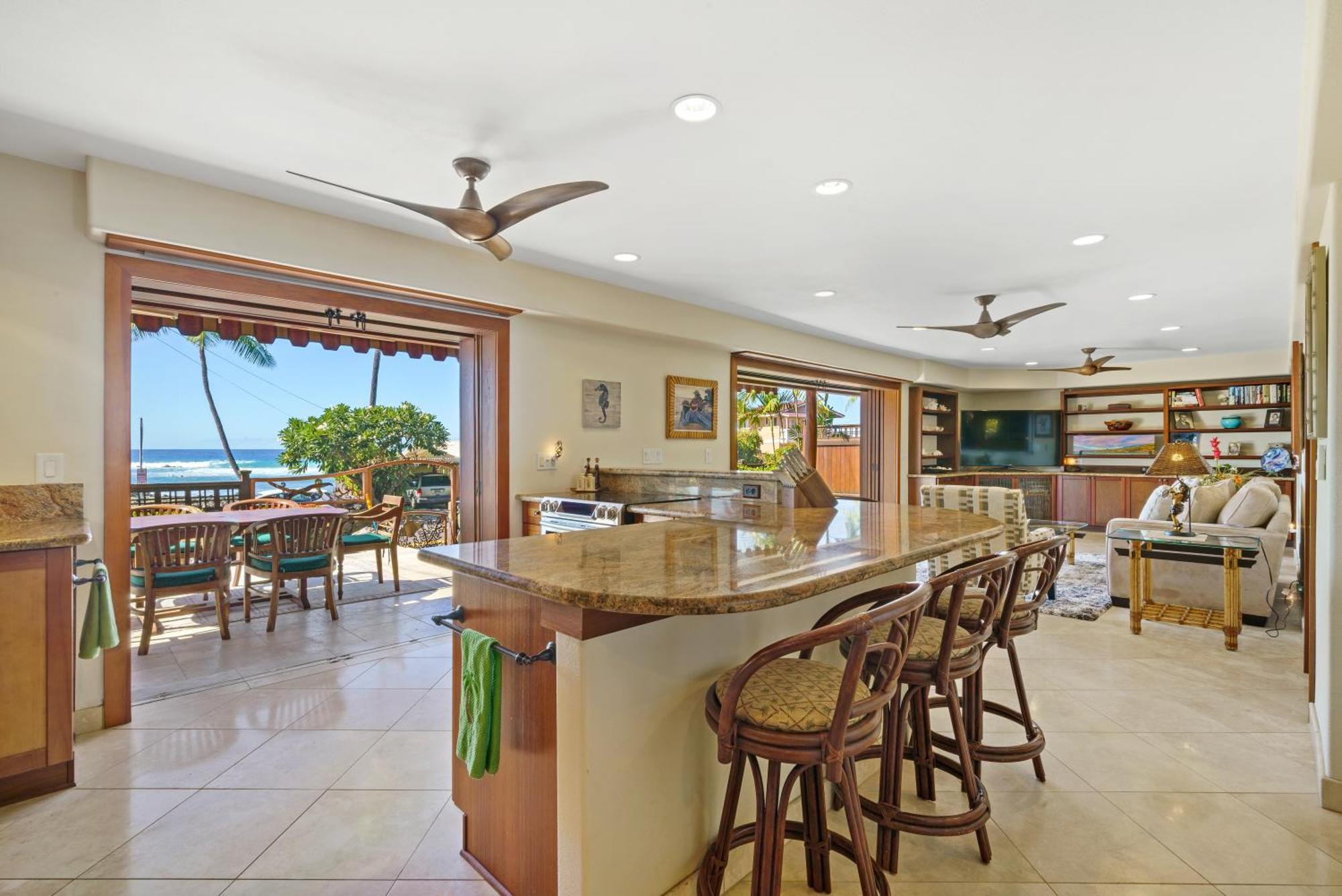 카일루아 코나 Seaspray Oceanview 아파트 외부 사진